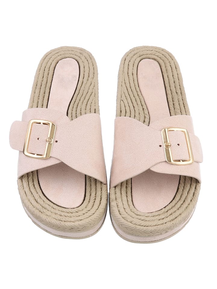 Ital-Design Sandale & Sandalette in Beige günstig kaufen