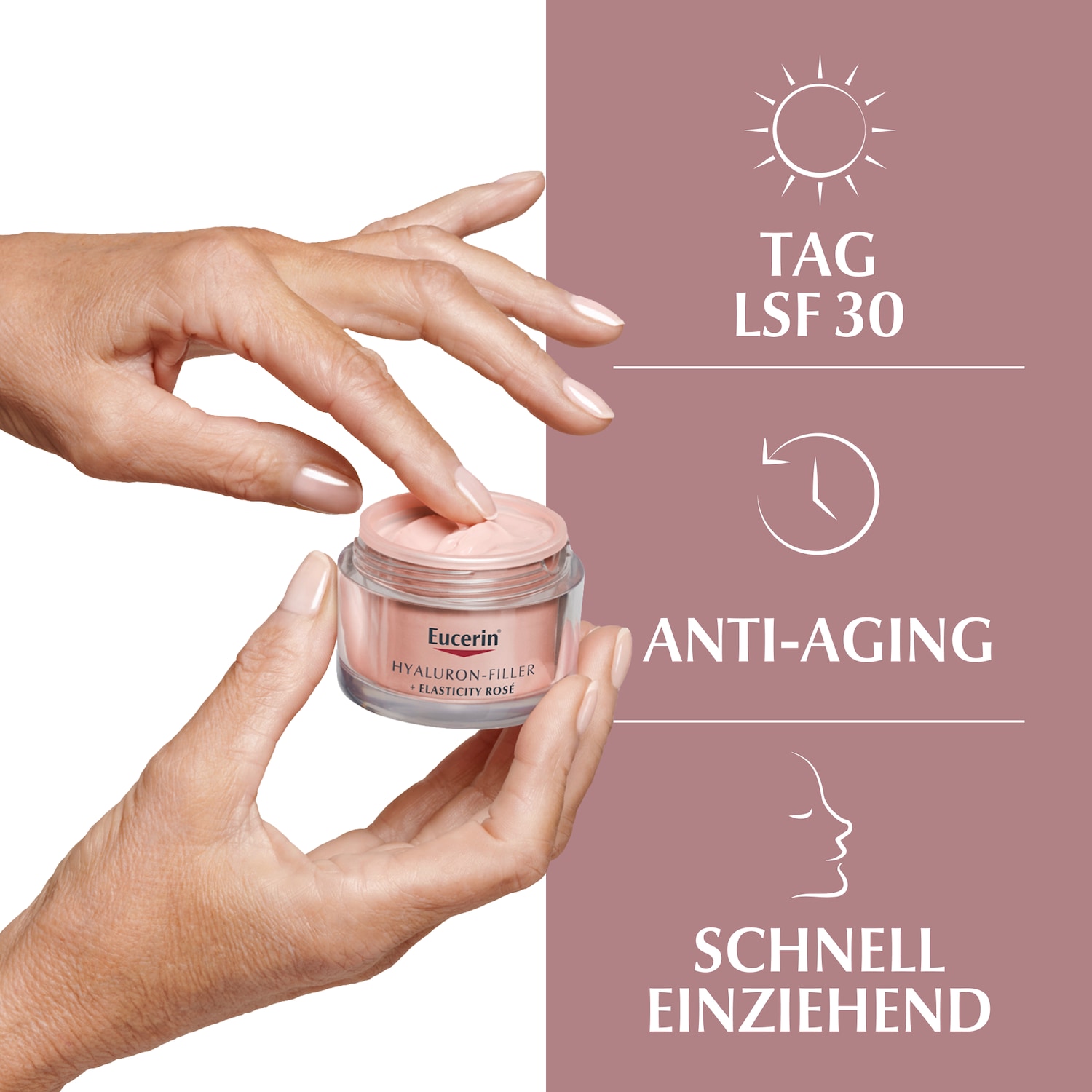 Hyaluron-Filler + Elasticity Rosé Tag LSF 30