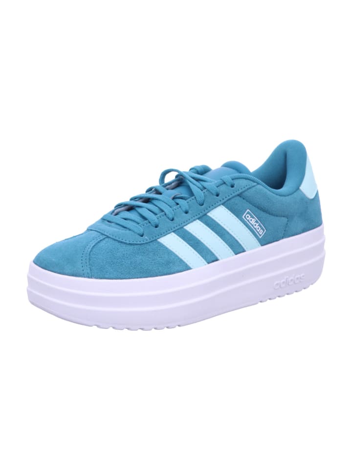 adidas Damen- Schnürschuhe VL COURT BOLD J in Blau günstig kaufen 37