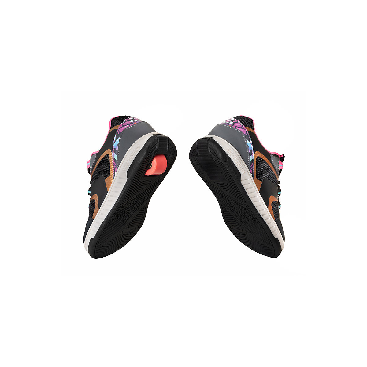 Schuhe mit Rollen 