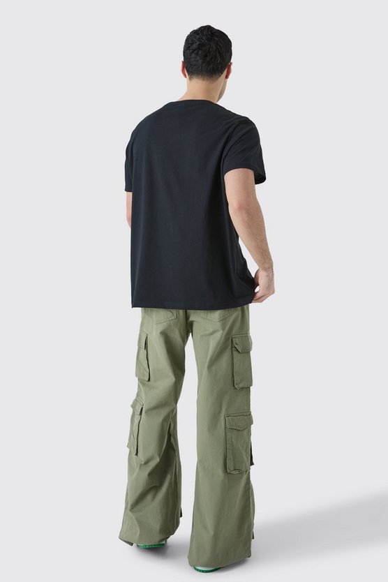 Oversize T-Shirt mit lizenziertem Super Mario Print