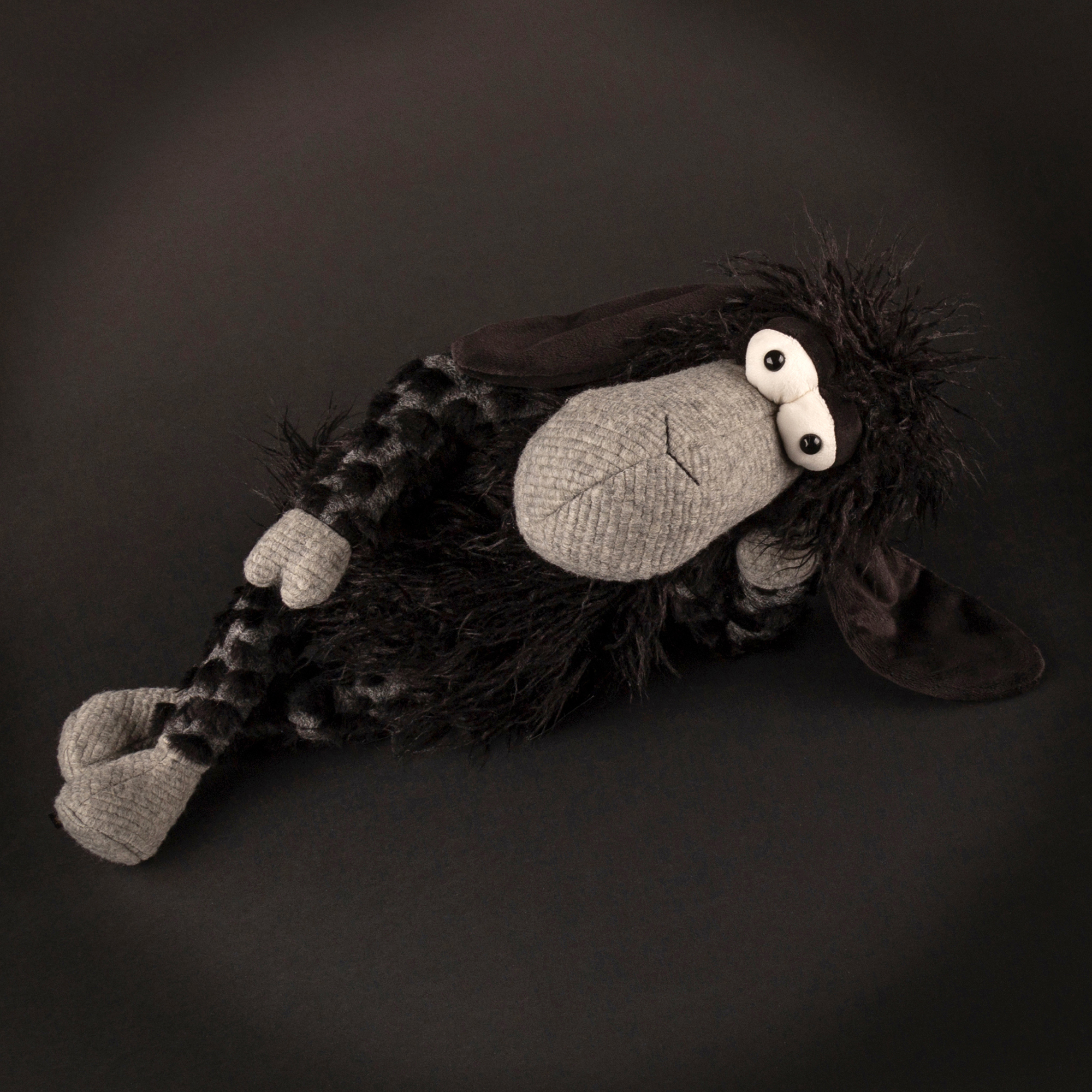 Limitiert: Kuscheltier Schaf Sheep in Black, Beasts Town