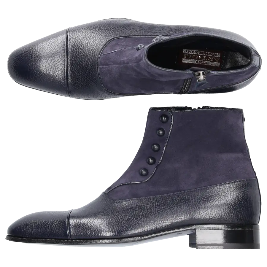 Artioli - Stiefeletten CHARLES Veloursleder - blau