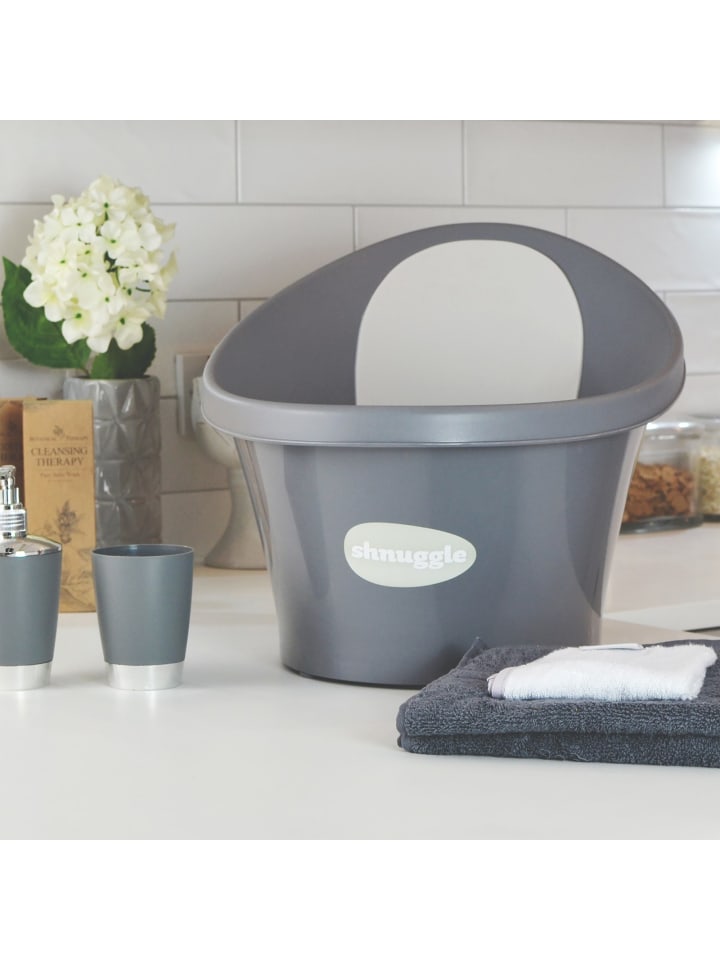 Shnuggle Babybadewanne grau / hellgrau günstig kaufen onesize