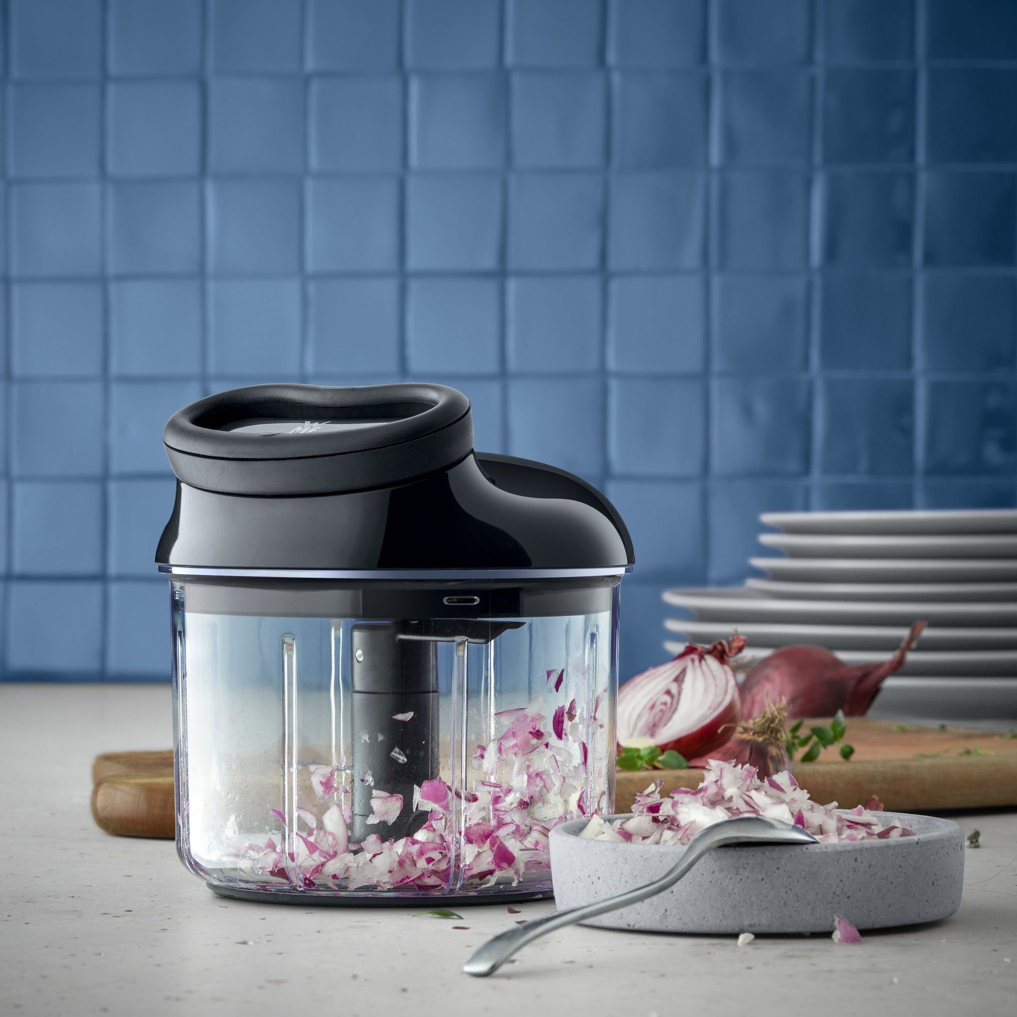 WMF Zwiebelhacker Gourmet, Rotor mit 2 scharfen Klingen