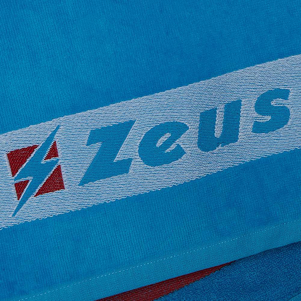Zeus Badehandtuch Baumwolle 155 x 100 cm blau