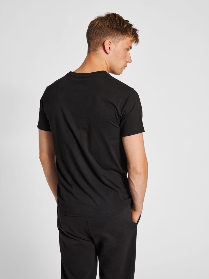Hummel Hummel T-Shirt Hmlred Herren in BLACK günstig kaufen