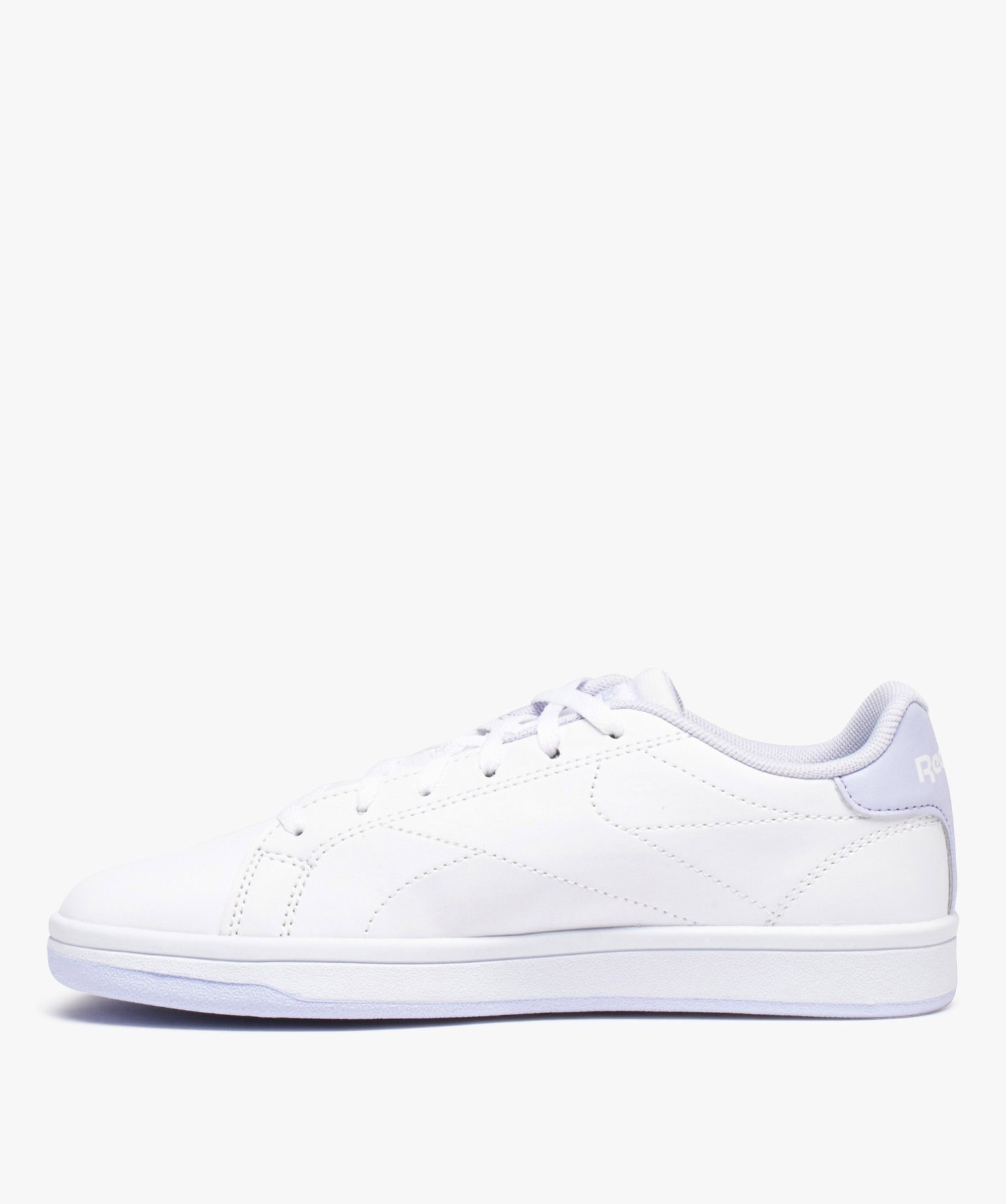 Baskets femme unies et classiques à lacets - Reebok blanc | GEMO