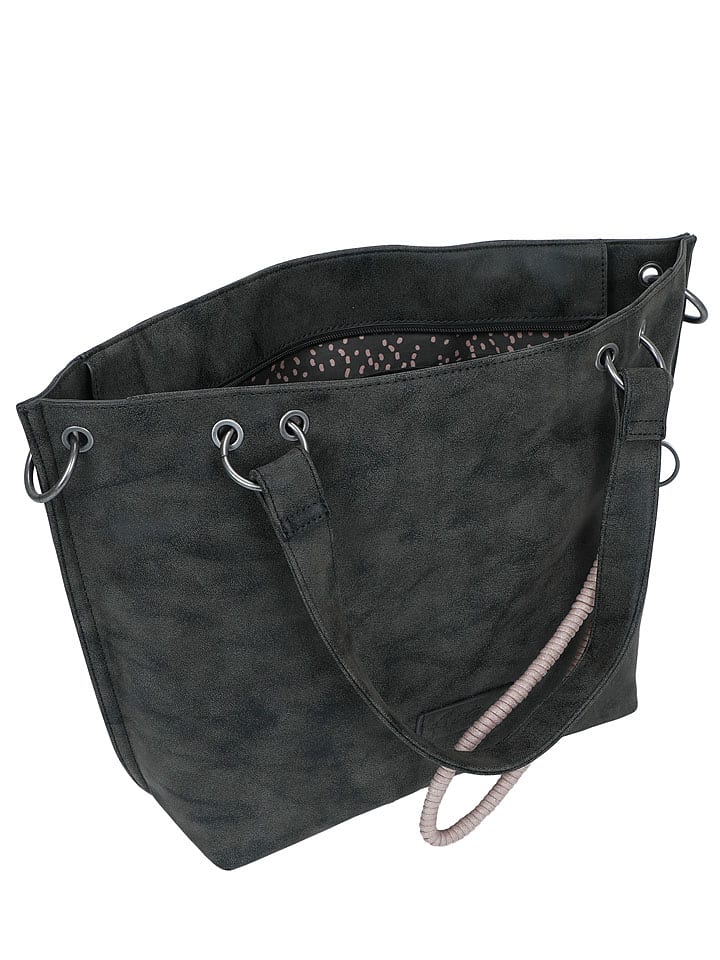 Fritzi aus Preußen Schultertasche in Schwarz - (B)12 x (H)31 x (T)40 cm günstig kaufen onesize
