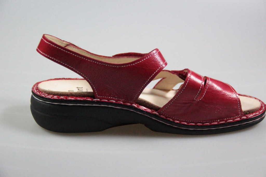 FINN COMFORT Komfort Sandalen rot Gomera