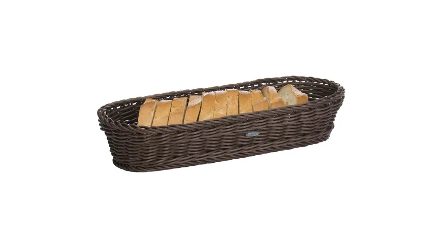 WESTMARK Brotkorb Baguette 40x16x8cm braun