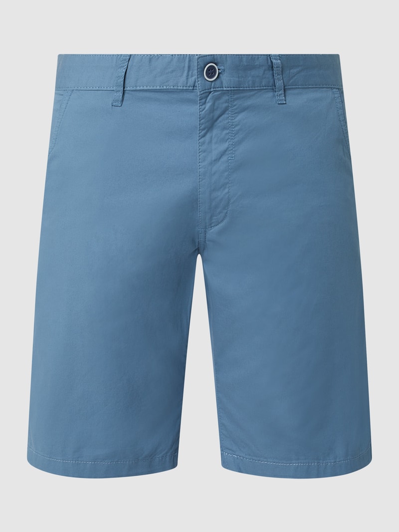 Chino-Shorts aus Baumwolle in blau