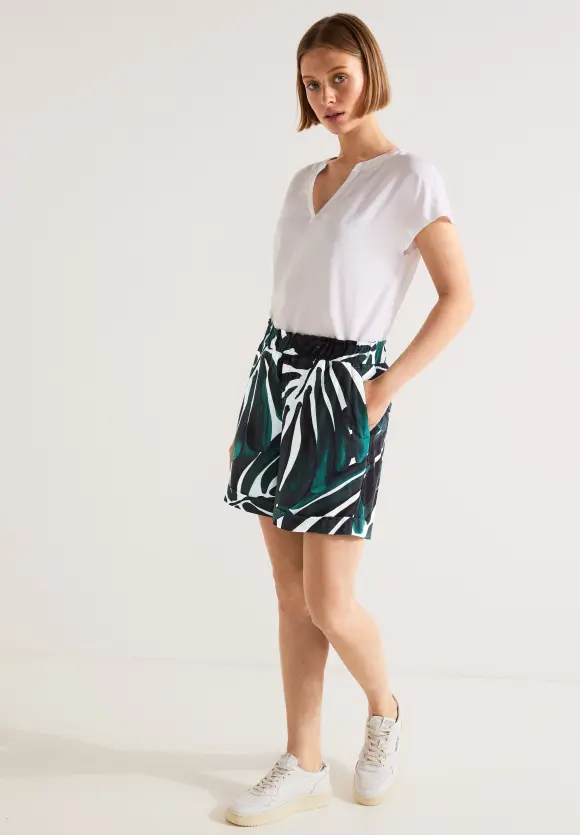 Street One Paperbag Viskose Shorts