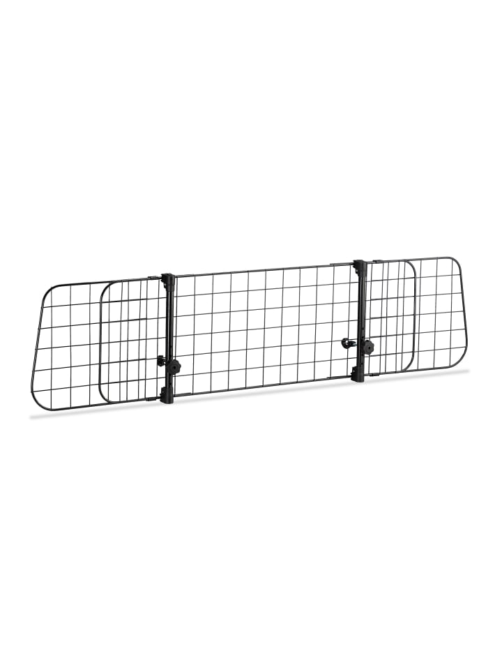 relaxdays Hundegitter Auto in Schwarz - (B)92-136 x (H)32 x (T)5 cm günstig kaufen onesize