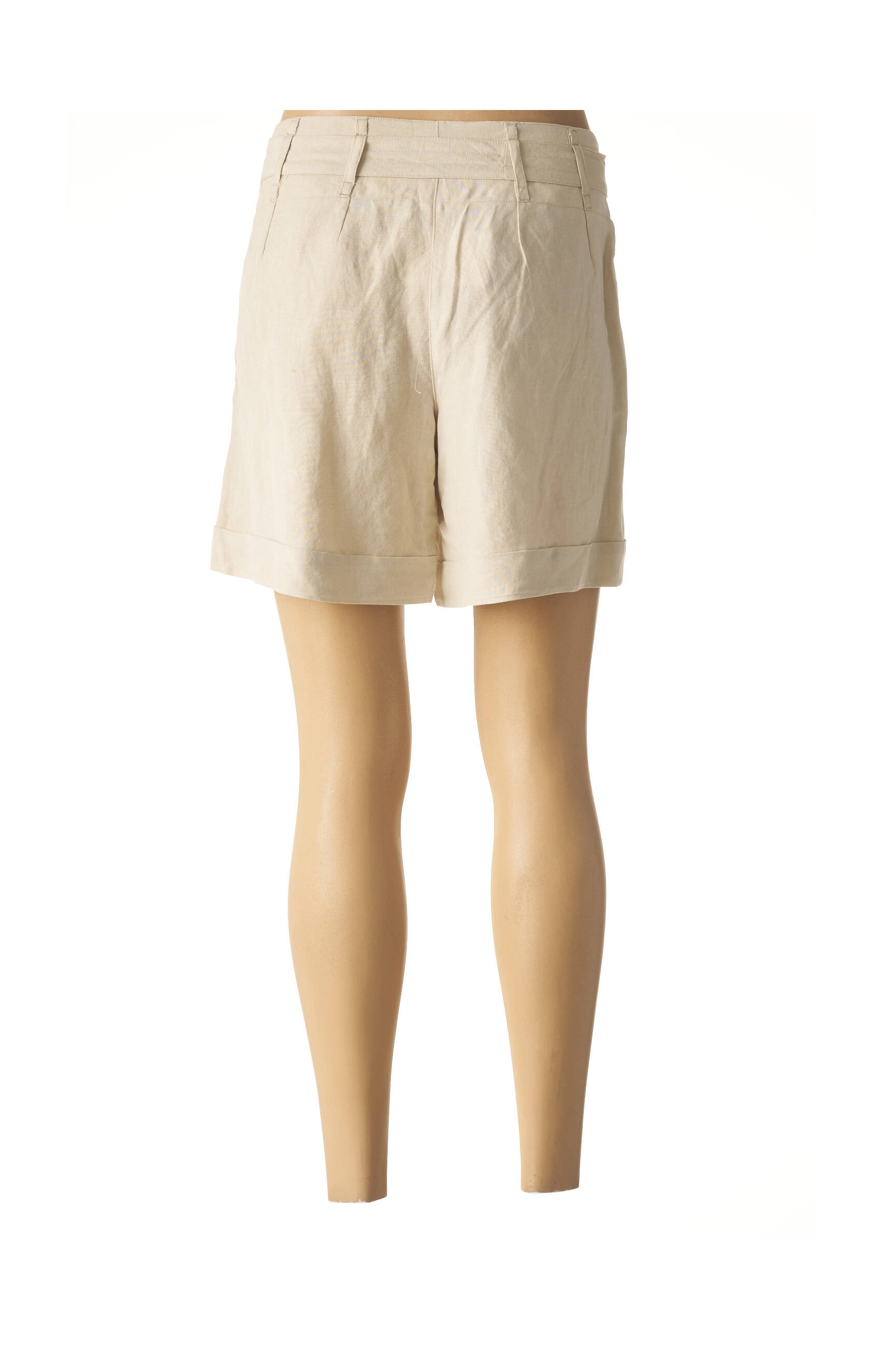 Julie Guerlande Shorts 1 Femme couleur beige