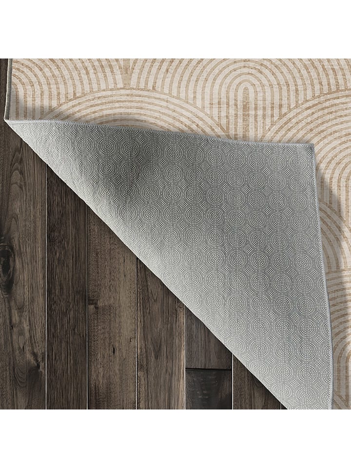 CARPET DIEM Kurzflor-Teppich in Beige günstig kaufen