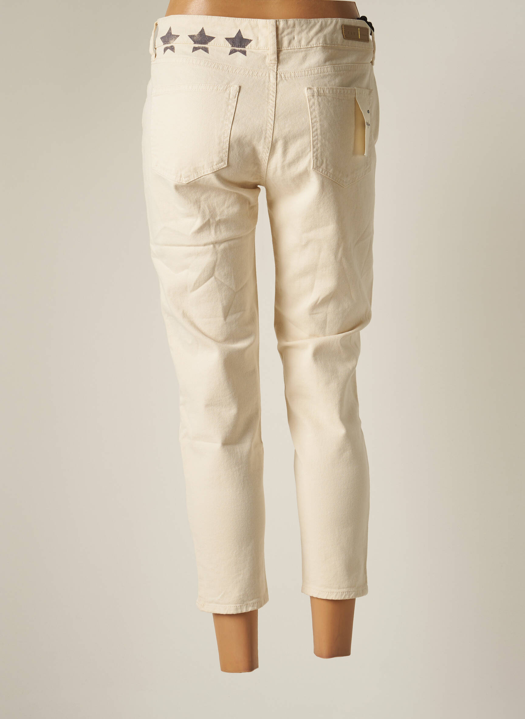 Five Jeans Coupe Slim Femme couleur beige