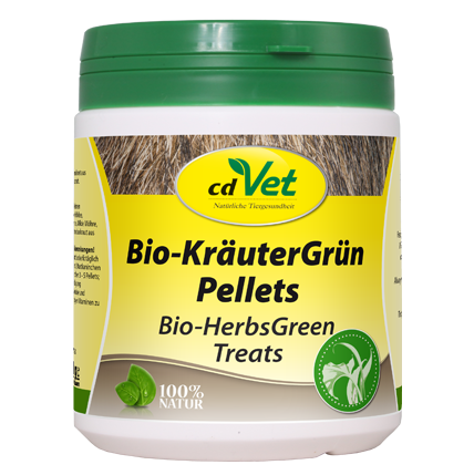 cdVet Ergänzungsfutter cdVet Bio-KräuterGrün Pellets