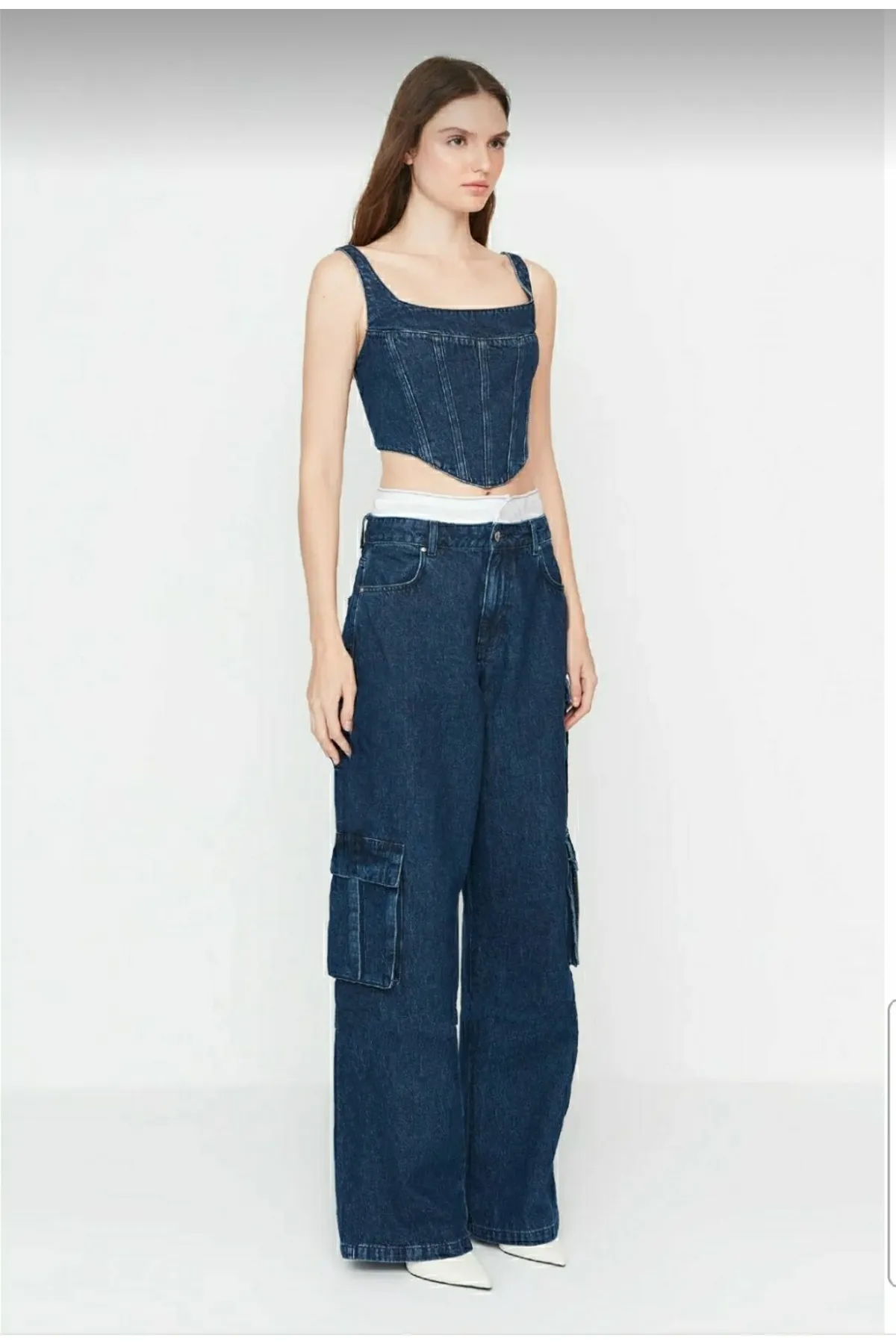 LAMİRA  Hose - Dunkelblau - Cargo