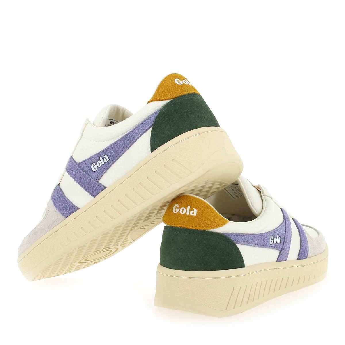 Gola  GRANDSLAM TRIDENT CLA415 - Blanc Lavande