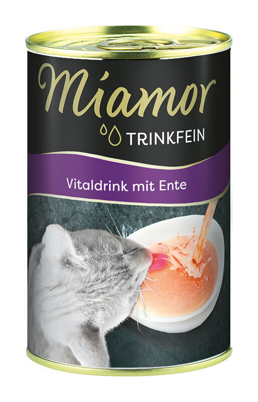 Miamor Snacks Miamor Trinkfein Vitaldrink 24x135ml Ente