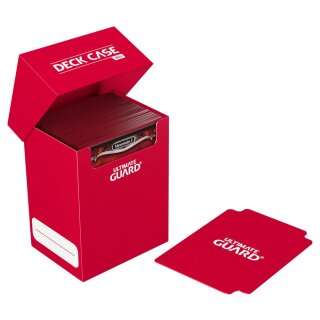 Ultimate Guard Kartenbox Card Case 80+ Rot