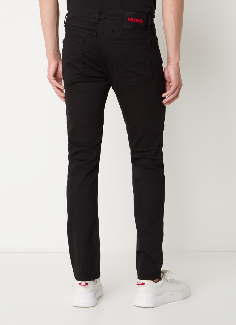 Calça jeans HUGO BOSS 734 slim fit com lavagem colorida