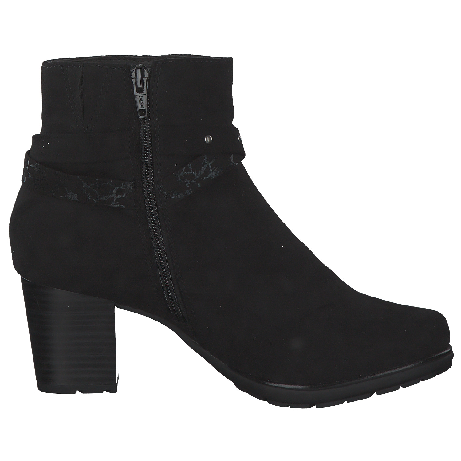 Jana Shoes 25363, Stiefeletten, Damen, black