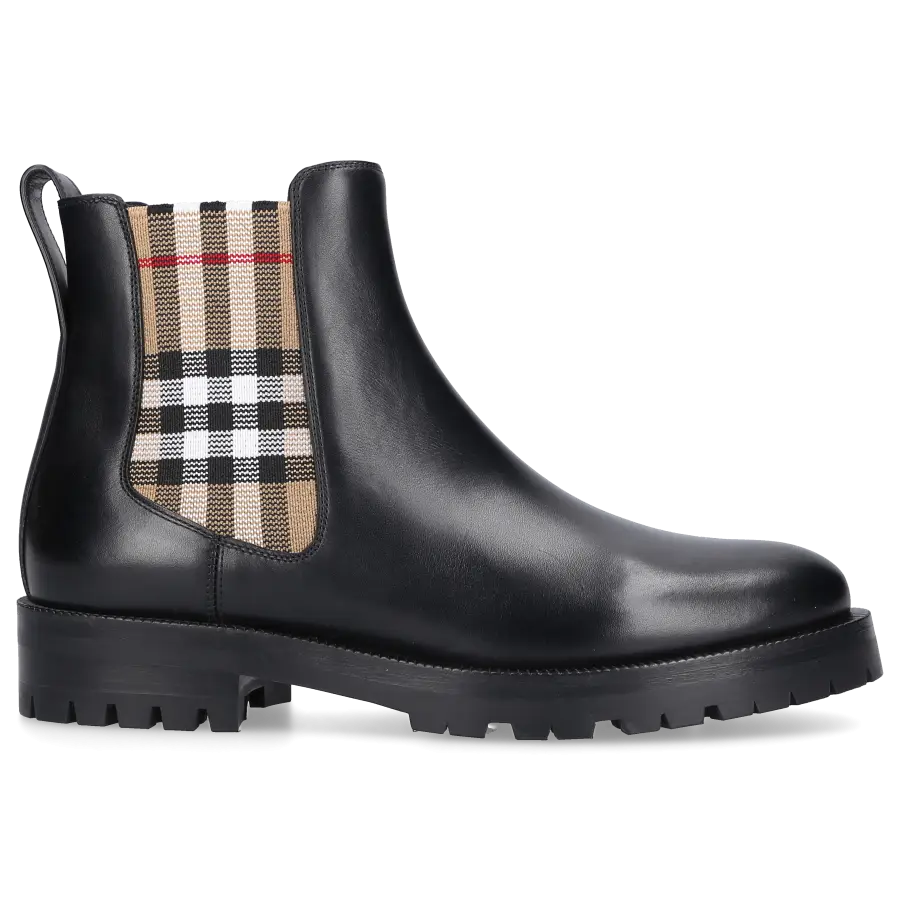 Burberry - Chelsea Boots 8042363 Kalbsleder - schwarz