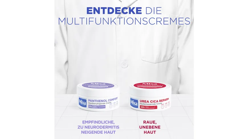 Mixa Panthenol Comfort Hautberuhigende Creme 150 ml