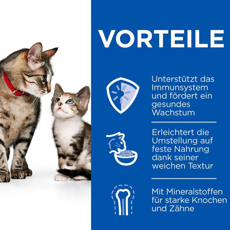 Hill's Science Plan Kitten & Mother Tender Mousse mit Huhn und Truthahn