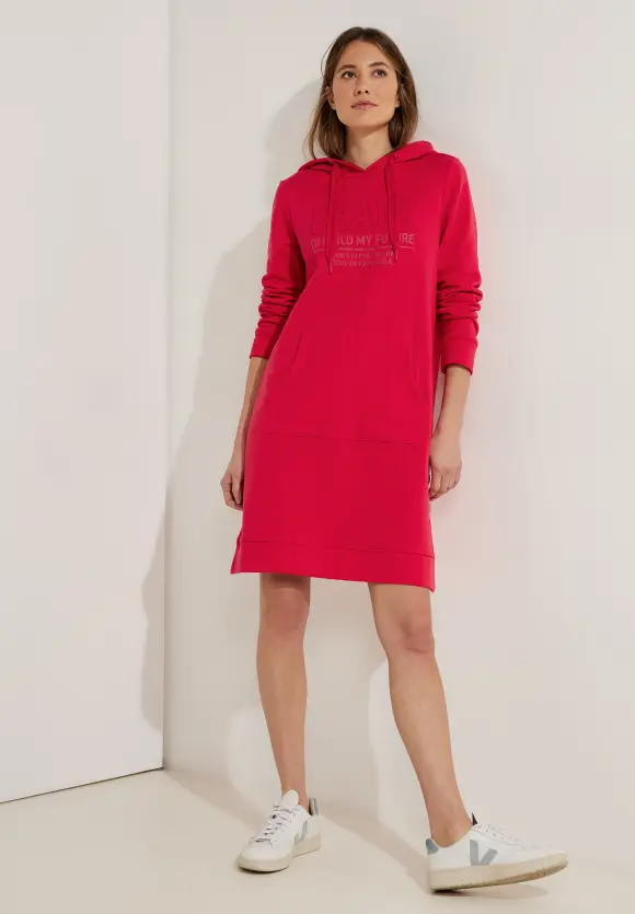 CECIL Frontprint Hoodie Kleid