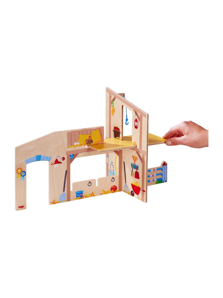 Haba Minipuppe Little Friends in Reiterhof Pferdeglück günstig kaufen onesize