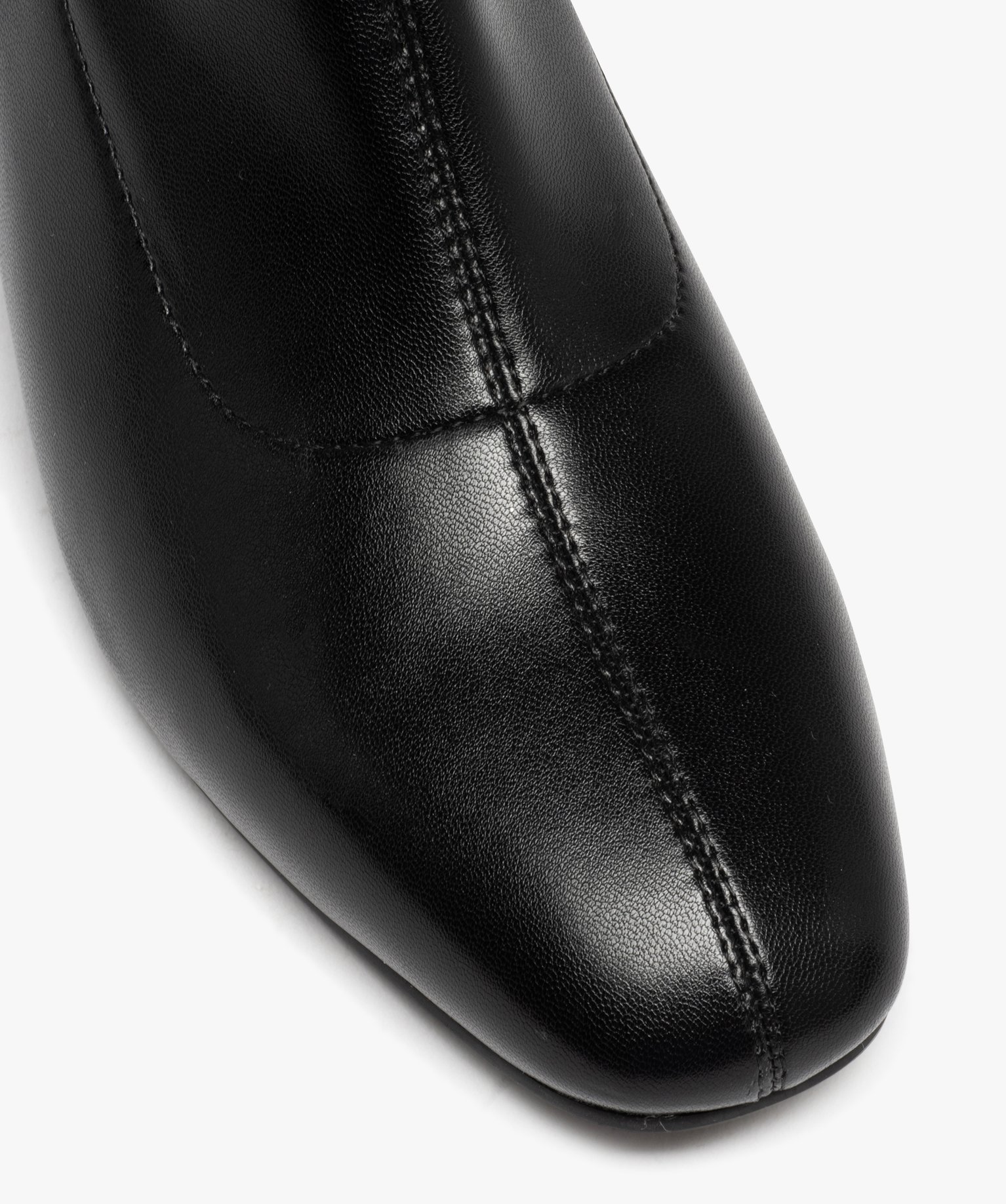 Boots chaussettes à tige souple femme noir | GEMO