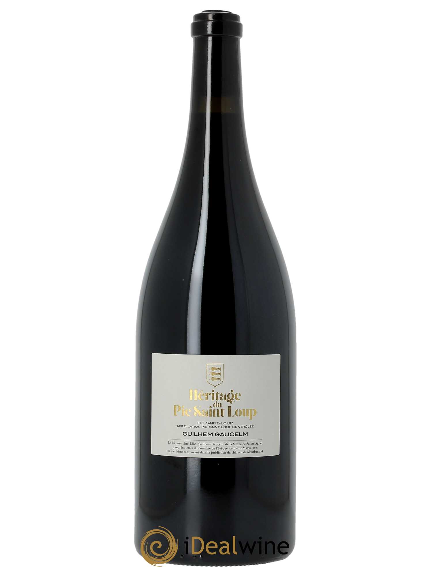 Pic Saint-Loup Héritage du Pic Saint-Loup (anciennement Ermitage) Guilhem Gaucelm  2020 - Lot de 1 Magnum