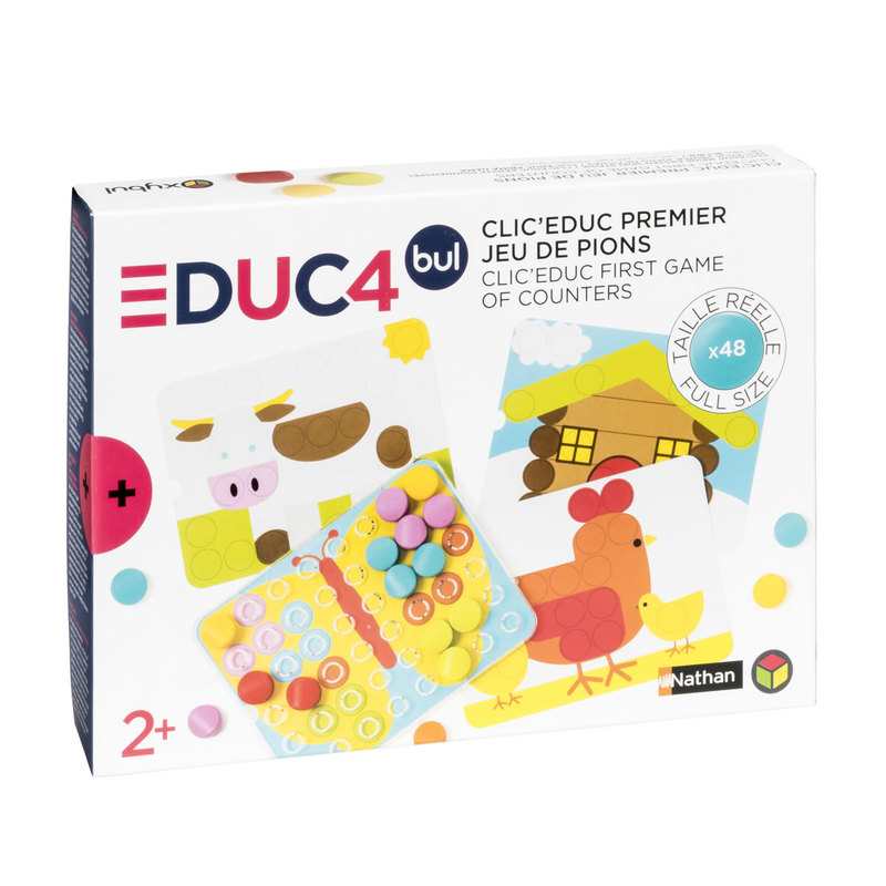 Clic Educ Premier jeu de pions Oxybul
