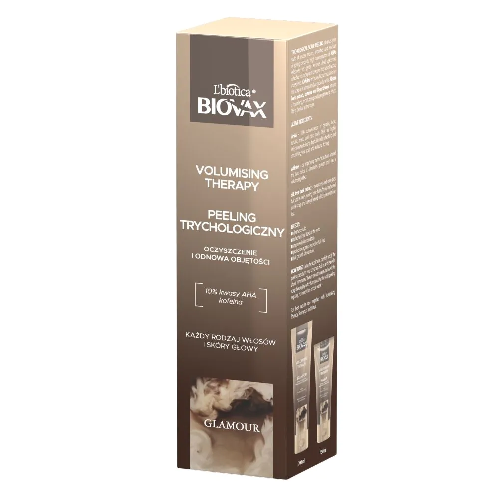 Biovax Glamour Volumizing Therapy Τριχολογικό Peeling Καθαρισμού Τριχωτού της Κεφαλής