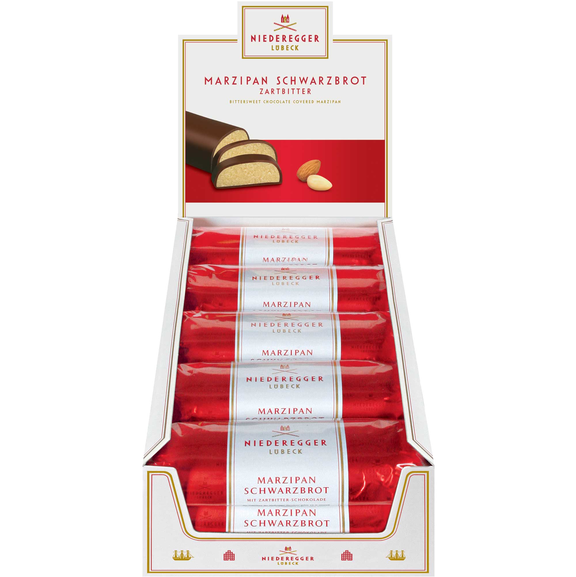 Niederegger Marzipan Schwarzbrot 125g