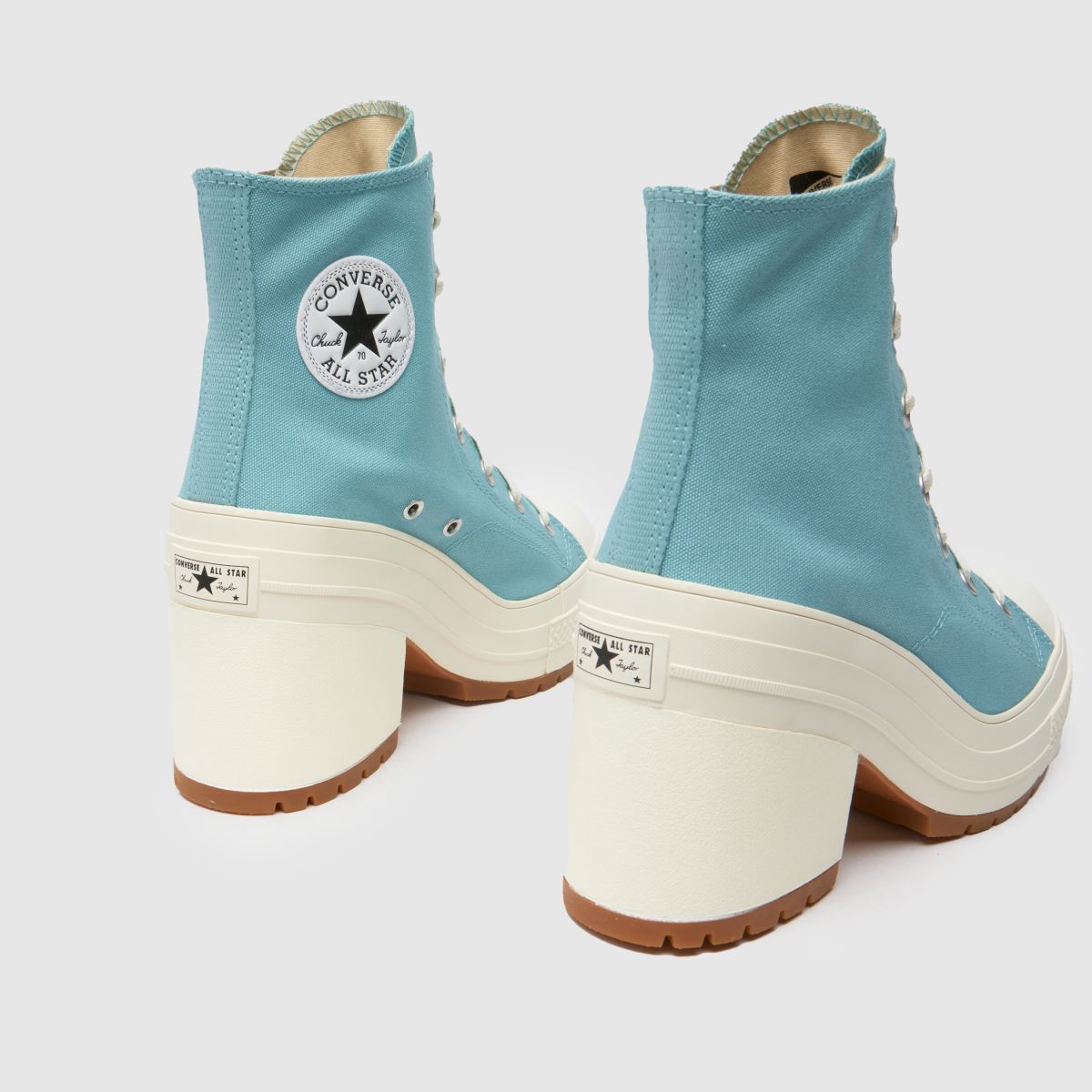 Converse Chuck 70 Deluxe športni copati z visoko peto v modri barvi