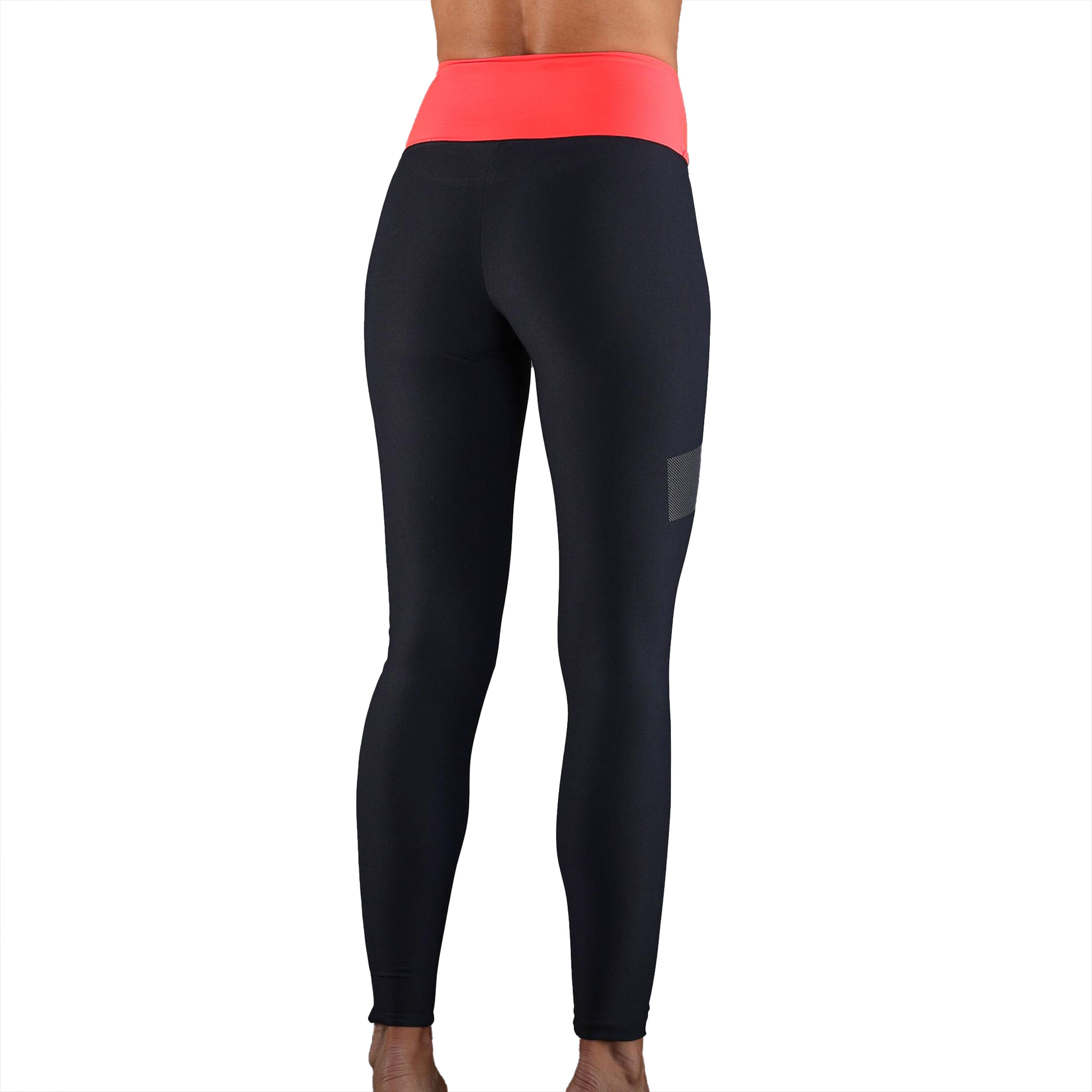 Fit Pocket Tight Damen - Schwarz, Koralle