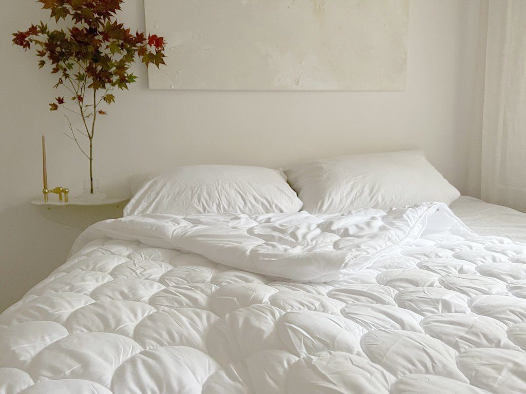 4-Jahreszeitenbett, ZOLLNER, Füllung: 100% Polyester, Bezug: 100% Polyester, 135 x 200 cm, vom Hotelwäschespezialisten