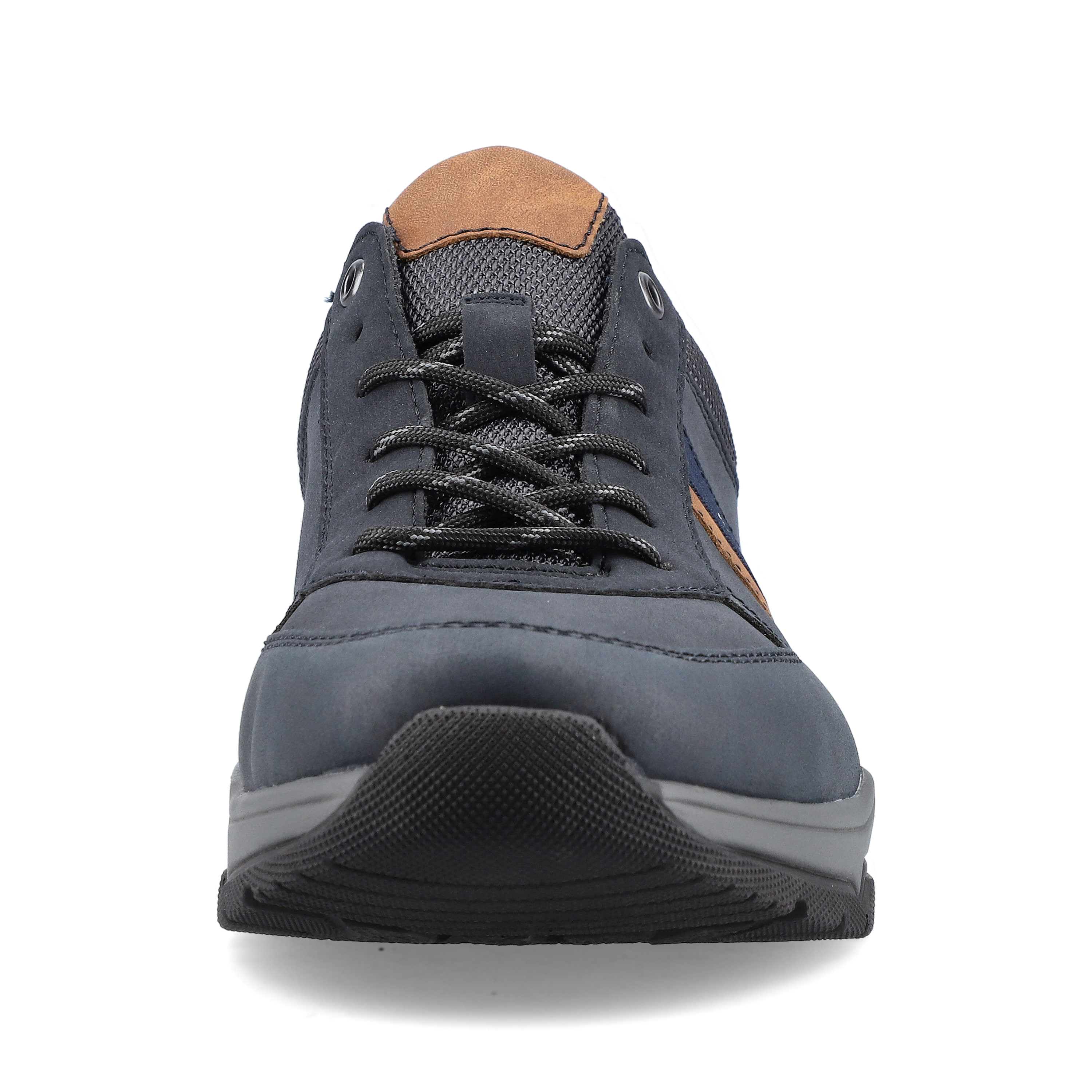 Rieker Herren Schnürschuhe blau-braun