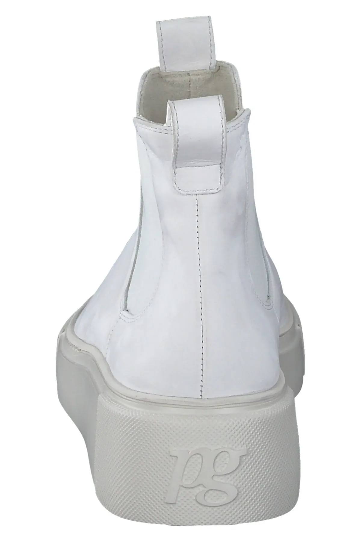 Paul Green  Stiefelette - Weiß - Flacher Absatz