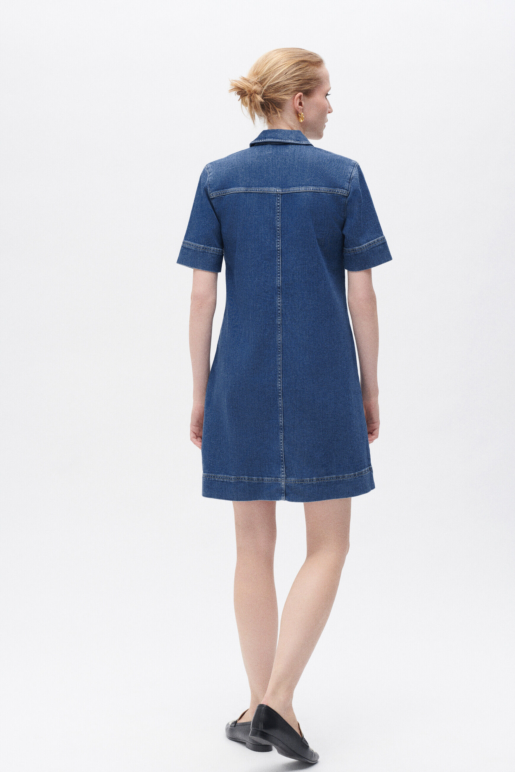 Robe rlorene denim stone femme