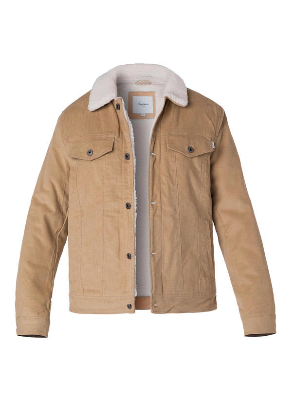 Pepe Jeans, Cordjacke Thris, Baumwolle warmgefüttert, beige