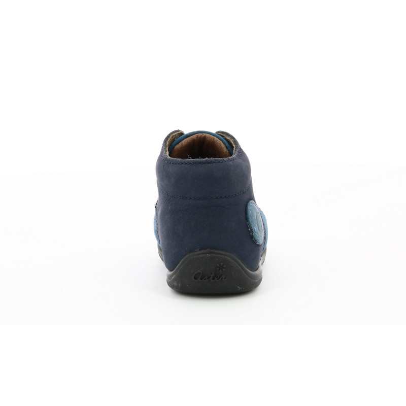 Bottillons cuir nubuck Okidou