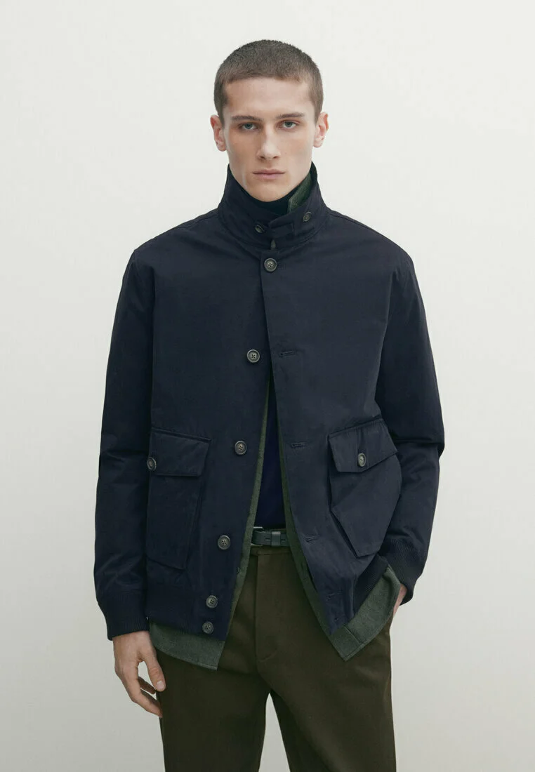 Chaqueta bomber Massimo Dutti