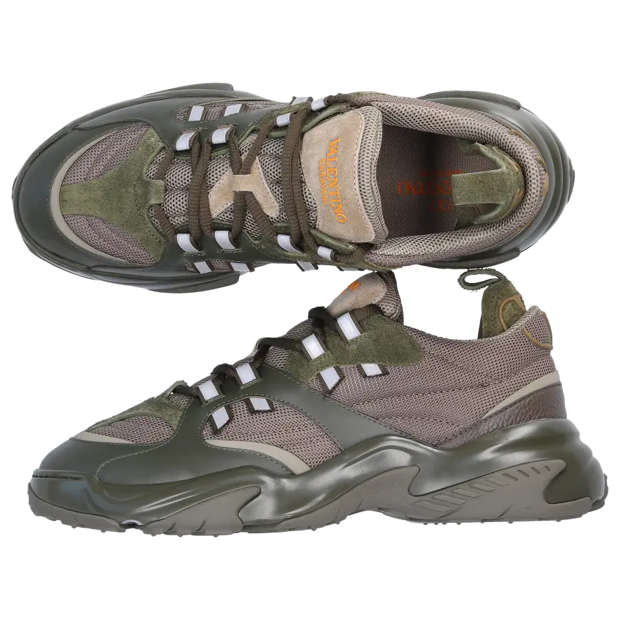 Valentino Garavani - Sneaker low ZX1 Kalbsleder - grün