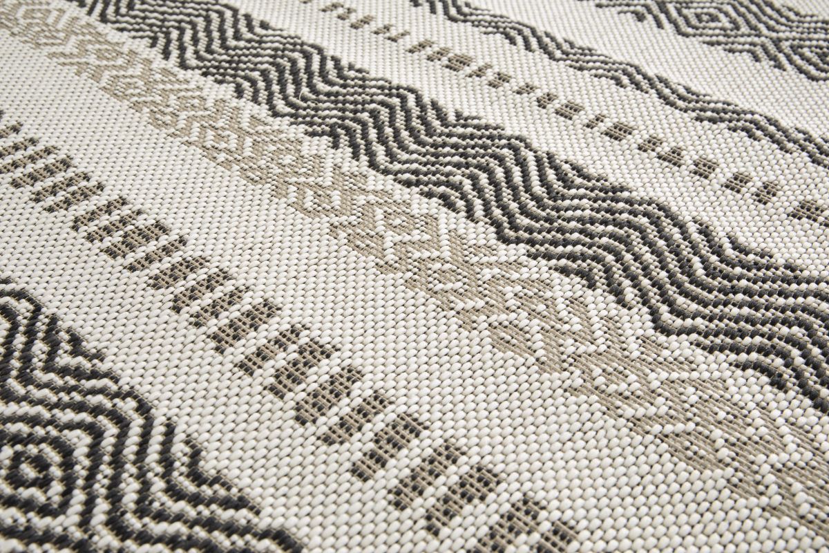 Webteppich Palma Gestreift 80 x 150 cm