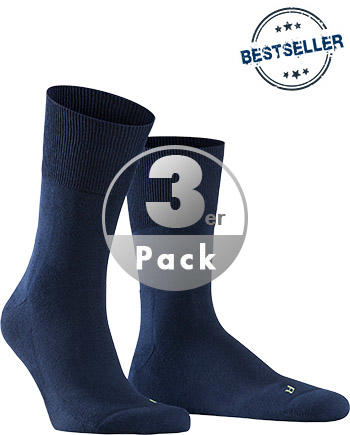 Falke, Serie Run, Socken, Baumwolle, marine